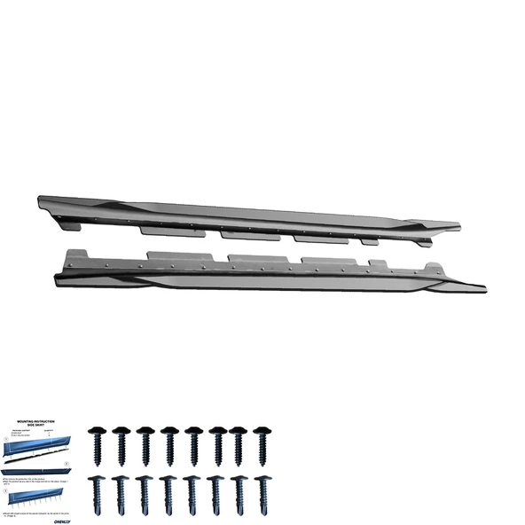BMW X1 M-Pack F48 2015-2019 Marşpiyel Altı Lip (2 Pcs)
