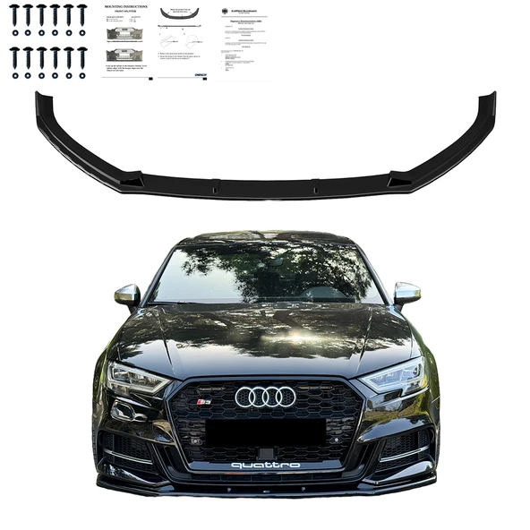 AUDI S3 Sedan 8V Makyajlı 2016-2019 Ön lip