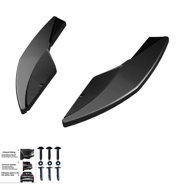 VW Golf Mk7 R 2013-2016 Sağ Sol Flap Version 3 (Sadece Şununla Uyumludur / RV21.019) (2 Pcs)