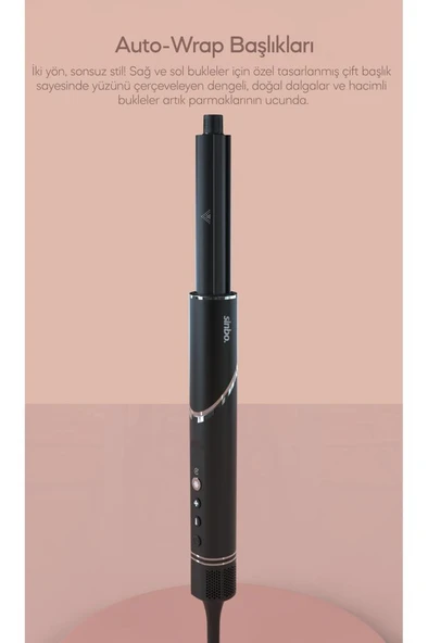 Sinbo SHD-1720 - VolumAir 5 In 1 Katlanabilir Air Saç Kurutma ve Şekillendirme Sistemi - 6