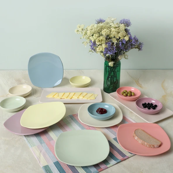 Keramika Mix Soft Çeyiz Seti 14 Parça 6 Kişilik 110-550 - 7