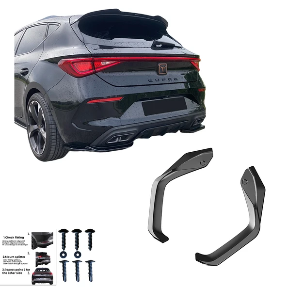 CUPRA Leon Mk1 2020 2024 Sağ Sol Flap CUPRA Leon Mk1 Makyajlı 2024 ve Üzeri Sağ Sol Flap Version 2 - Resim 4