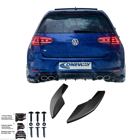 CUPRA Formentor Mk1 2020-2024 Sağ Sol Flap / CUPRA Formentor Mk1 Makyajlı 2024+ Sağ Sol Flap Version 3 (2 Pcs) (Sadece Şununla Uyumludur / RV21.025)