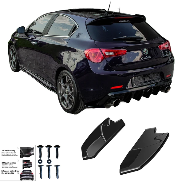 Alfa Romeo Giulietta 2010 2020 Sağ Sol Flap 2 Parça Uyumluluk RV21.030 - Resim 3