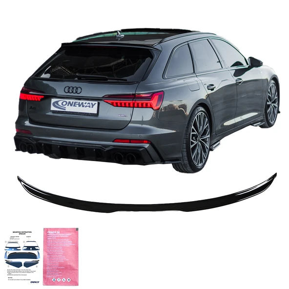AUDI S6 / A6 S-Line C8 (Sedan-Avant) 2019-2023 Alt Spoiler / AUDI S6 / A6 S-Line C8 Makyajlı (Sedan-Avant) 2024+ Alt Spoiler - 3