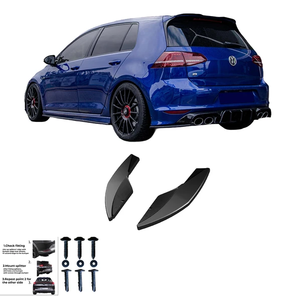 CUPRA Formentor Mk1 2020-2024 Sağ Sol Flap / CUPRA Formentor Mk1 Makyajlı 2024+ Sağ Sol Flap Version 3 (2 Pcs) (Sadece Şununla Uyumludur / RV21.025) - Resim 3