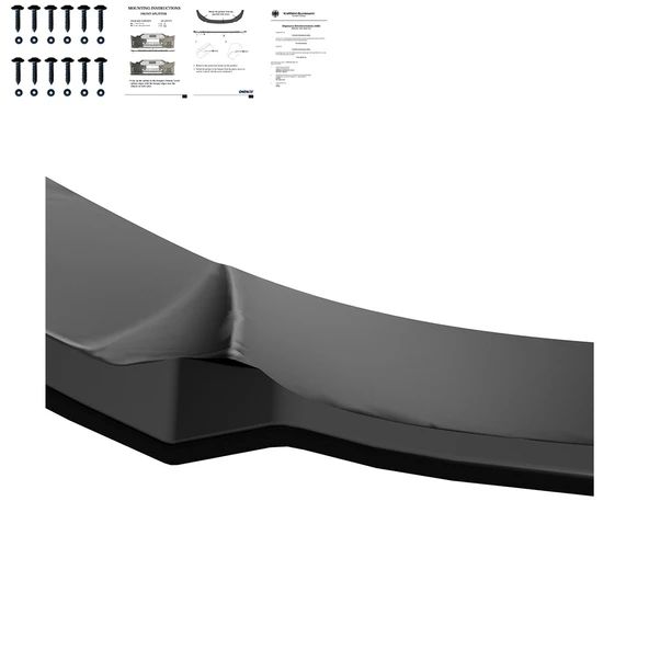AUDI S6 / A6 S-Line C8 (Sedan-Avant) 2019-2023 Ön lip / AUDI S6 / A6 S-Line C8 Makyajlı (Sedan-Avant) 2024+ Ön lip Version 2 - Resim 5