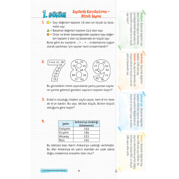 Karaca 3. Sınıf Oyunlu-Eğlenceli Yeni Nesil Problemler - 2