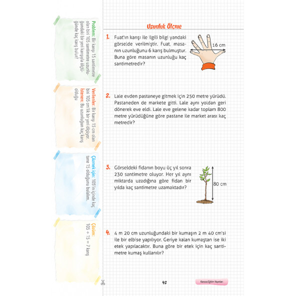 Karaca 3. Sınıf Oyunlu-Eğlenceli Yeni Nesil Problemler - 7