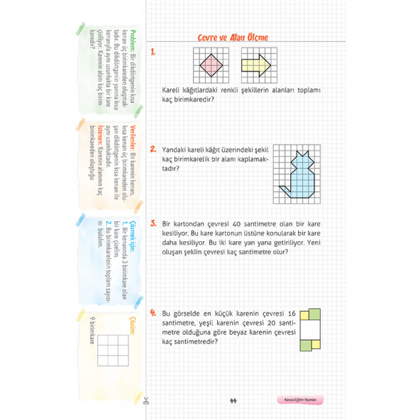 Karaca 3. Sınıf Oyunlu-Eğlenceli Yeni Nesil Problemler - 8