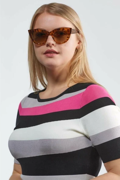 GABBA GB 1853 COL 0608 48-23-136 KADIN GÜNEŞ GÖZLÜĞÜ - Resim 2