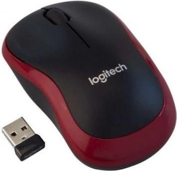 Logıtech M185 Kablosuz Kırmızı Mouse 910-002237