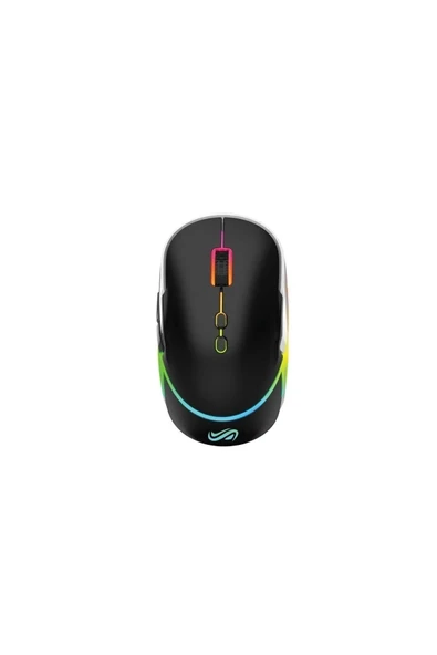 Gtx Indigo W05-601 Rgb 4000 Dpı Wireless Kablosuz Oyuncu Mouse Siyah