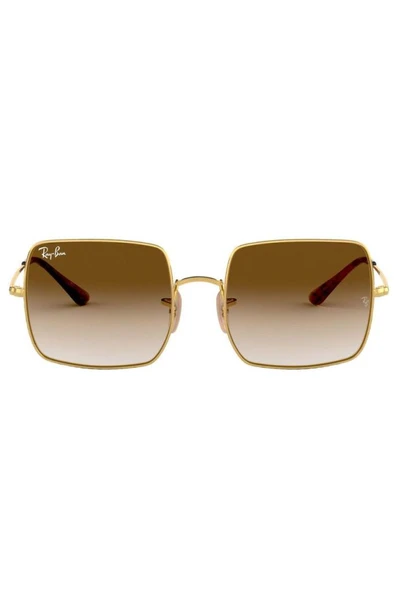 RAY-BAN SQUARE RB 1971 COL 9147/51 54-19 KADIN GÜNEŞ GÖZLÜĞÜ - Resim 2