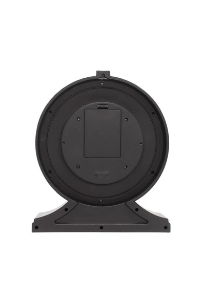 Efe Mark Premium Serisi Antik Eskitme Kadranlı Döner Çarklı 32x28 CM Ev ve Ofis Masa ve Duvar Saati Roma Rakamlı Kum Rengi - Resim 4