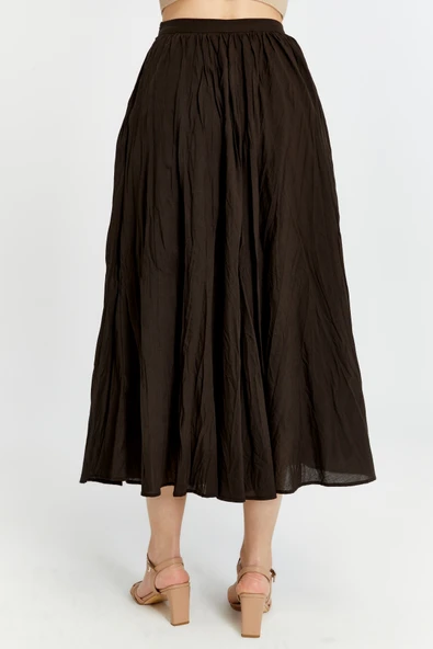 Acı Kahve Krinkıl Vual Etek - 4