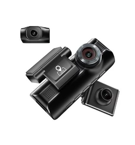 Azdome M550 Max 4K Araç Kamerası - Üç Kameralı (Ön, Arka ve Iç), Wifi, Gps, G Sensör & Gece Görüş Siyah (Azdome Türkiye garantili)