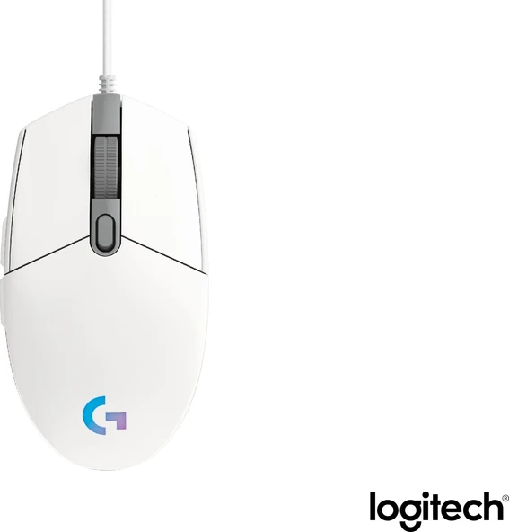 Logitech G203 Lightsync Mouse Beyaz 910-005797 - 4
