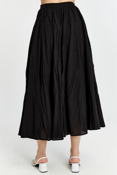 Siyah Krinkıl Vual Etek - 7