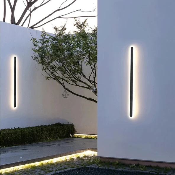 Ip duvar apliği dekortif açık dış alan mekan lamba aydınlatma ışık Su geçirmez Bahçe Led Modern A-IPD-5068 28W - 3