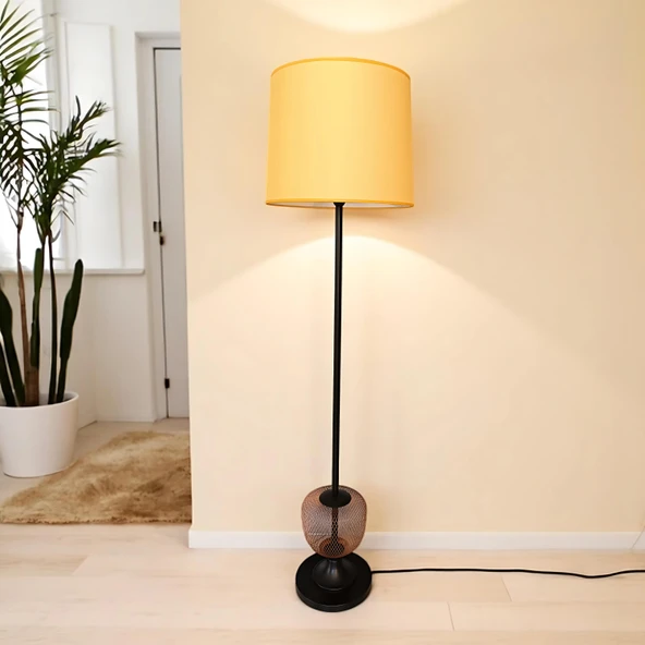 Anbera Tel Kafes Siyah Lambader - 2