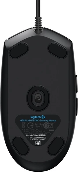 Logitech G203 Lightsync RGB Mouse - 5