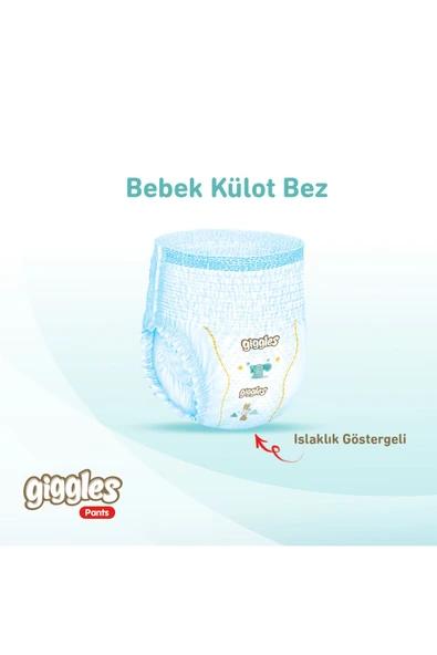 Pants Külotlu Bebek Bezi 3 Numara Midi 170 Adet - 4