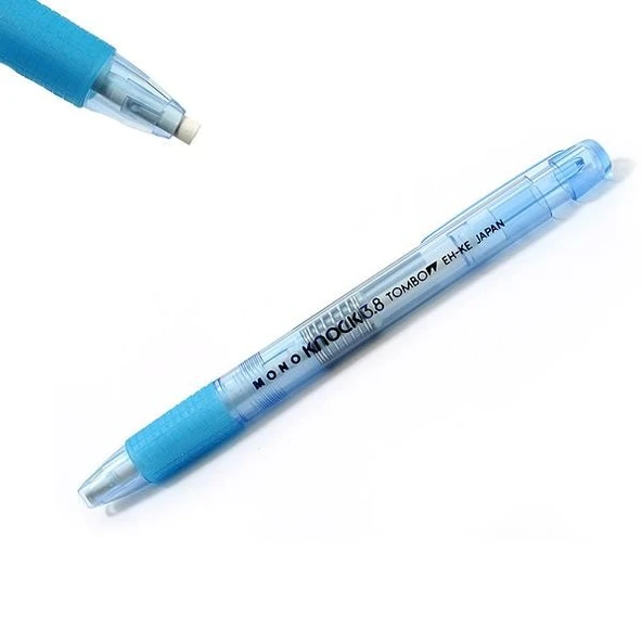 Tombow Kalem Silgi Mono Knock 3.8 MM Mavi - 4