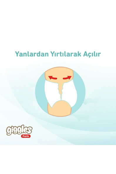 Pants Külotlu Bebek Bezi 3 Numara Midi 170 Adet - 5