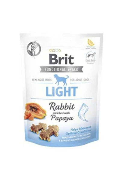Brit  Functional Snack Light Tavşanlı Papayalı Köpek Ödülü 150 gr (:10/2024) - Pets - 1