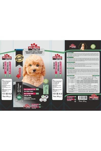 Pro Chem  Mini-medium Kuzulu Yavru Köpek Maması 10 Kg