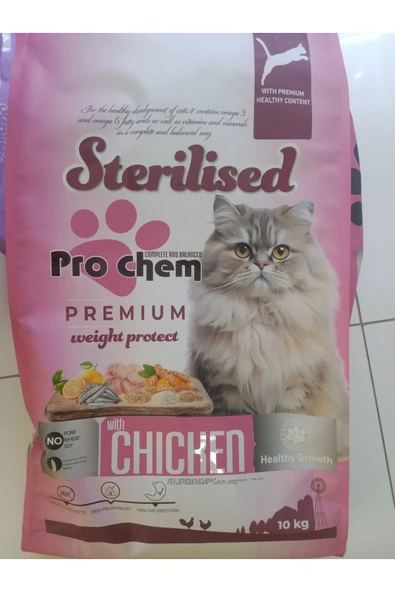 Pro Chem  Kısır Tavuklu Kedi Maması