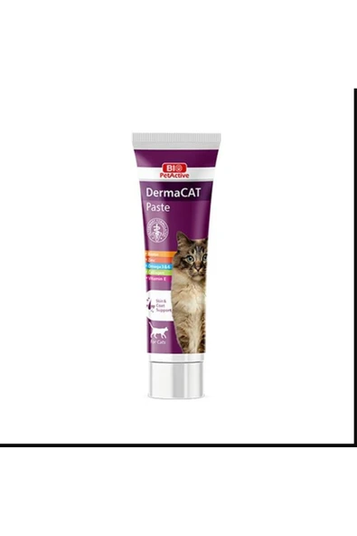 Pet Active  Bio Pet Active Derma Cat Cilt Sağlığı Destekleyici Kedi Vitamin Macunu 100 Ml