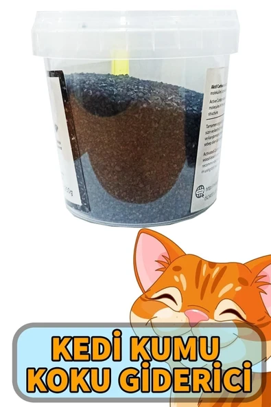 marketimol  Aktif Karbon Kedi Kumu Koku Giderici 250g - 2