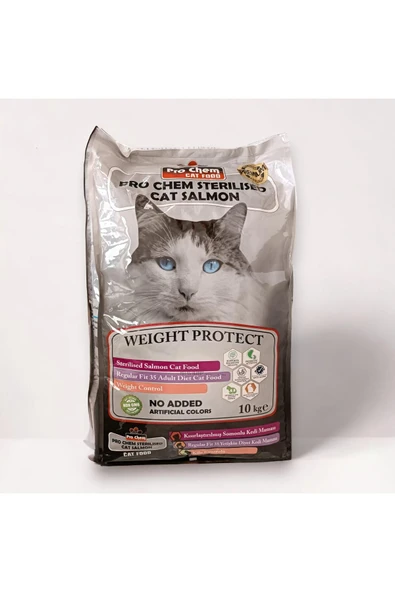 Pro Chem  Kısır Kedi Kuru Maması Salmon - Somon Balıklı 10kg. Kedi Maması