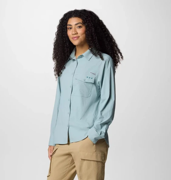 Columbia Women's PFG Wild Cast™ Long Sleeve Shirt Kadın Uzun Kollu Gömlek FL9602 - 3