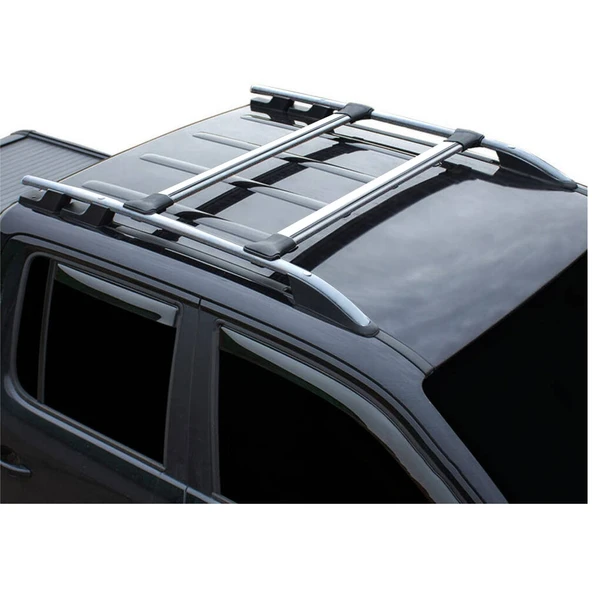 Toyota Avensis Ara Atkı Gri- Elegance v1 (2 Parça) | SW (2003-2009) - 4