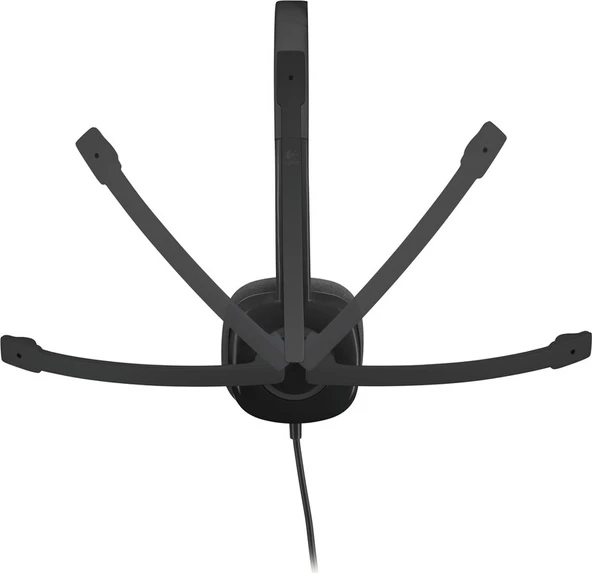 Logitech H151 Gürültü Önleyici Mikrofonlu Kulaklık - Siyah - 4