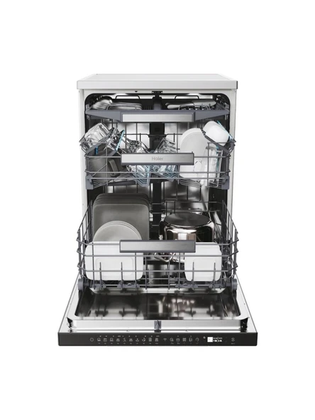 Haier Xf 6B2M3PX 10 Programlı Wi-Fi + Bluetooth Bağlantılı Bulaşık Makinesi - Resim 3