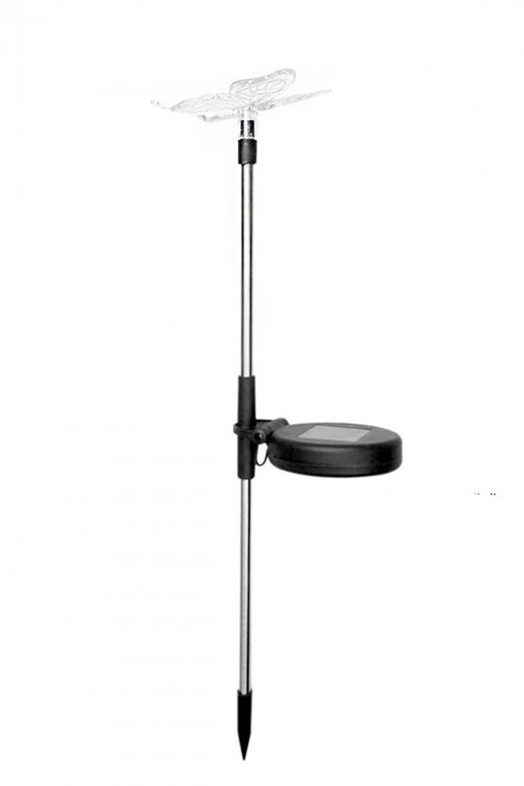 Kelebek Solar Güneş Enerjili Bahçe Lambası RGB 2 Li Set - 4