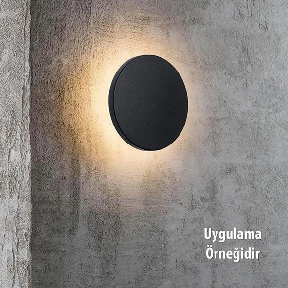 Ip duvar apliği dekortif açık dış alan mekan lamba aydınlatma ışık Su geçirmez Bahçe Led Modern A-IPD-5069 5W - 7