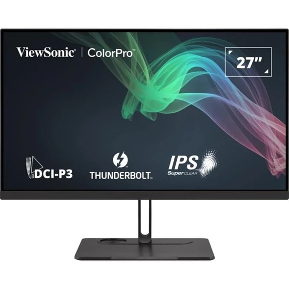 VIEWSONIC 27" IPS VP2776T-4K 5MS 60Hz HDMI-DP THUNDERBOLT EV İŞ MONİTÖRÜ 3840X2160