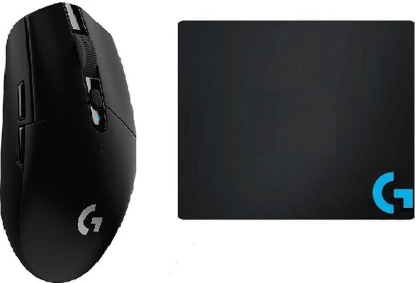 Logitech G305 Siyah Kablosuz Gaming Mouse ve Oem Mouse Pad 40X30 cm