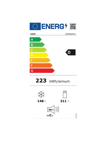 Haier C3FE844CGJ 459 Lt Kombi Tipi No Frost Buzdolabı - 4