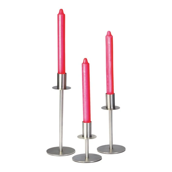 Biradlı Ayaklı Çelik Mumluk C ürün görseli 1