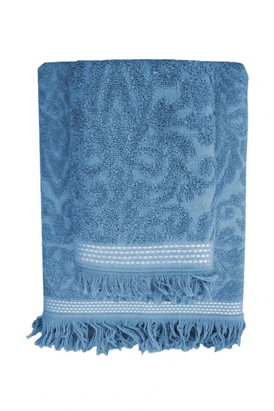 Mira Home Saçaklı Lüks Banyo Havlu Takımı %100 Pamuk Lalezar - 11