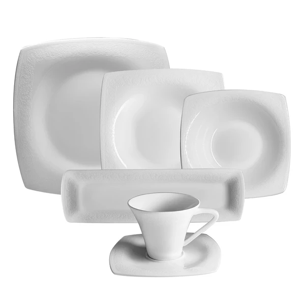 Karaca Fine Pearl Trove 26 Parça 6 Kişilik Kahvaltı Takımı