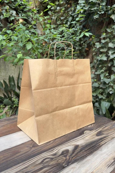 32x12x40cm Kilitli Kraft Kutu 25 Adet - 2