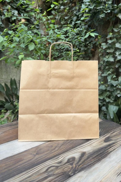 32x12x40cm Kilitli Kraft Kutu 25 Adet