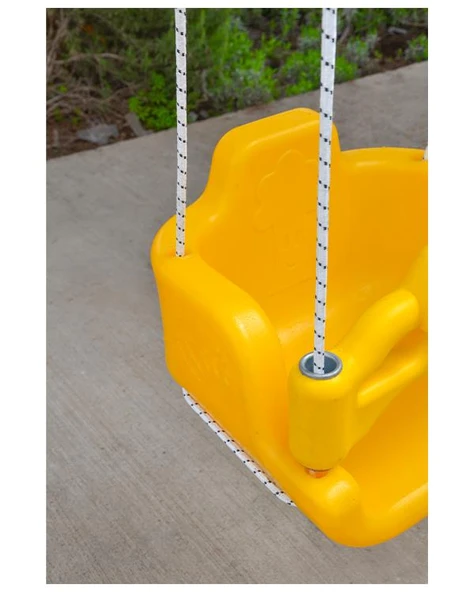 Teplay İpli Plastik Sarı Bebek Salıncağı - 2